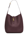 Saint Laurent Le 5 A 7 Slouchy Leather Shoulder Bag — Same as shown — Size One Size — Front View