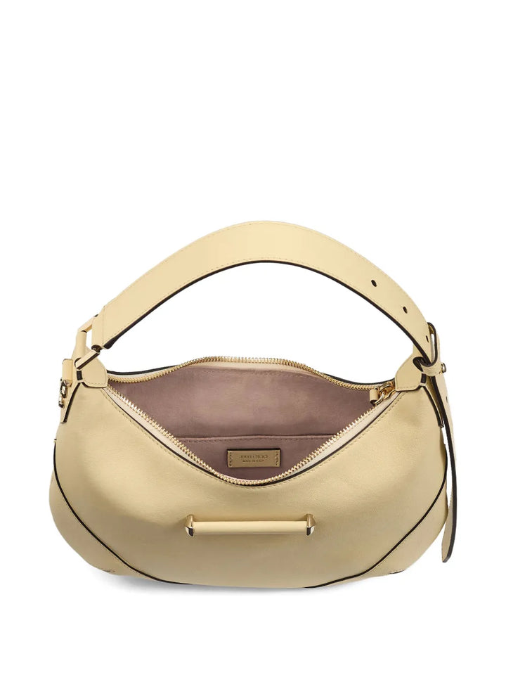 Jimmy Choo Small Bar Leather Shoulder Bag — Same as shown — Size One Size — Detail View