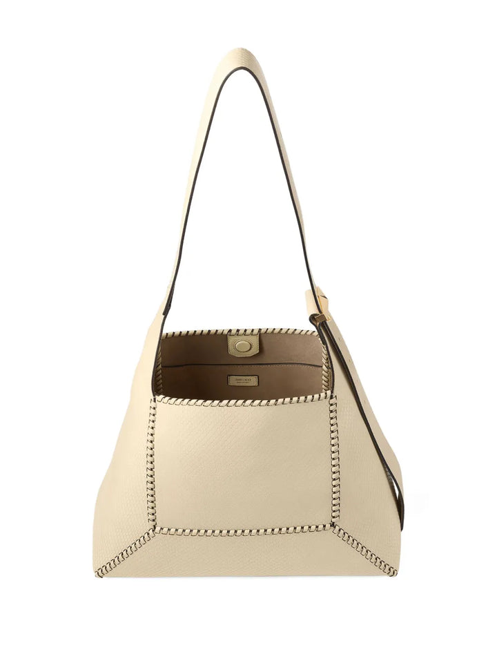 Jimmy Choo Medium Diamond Hobo Leather Shoulder Bag — Same as shown — Size One Size — Detail View