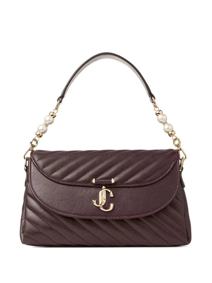 Jimmy Choo Curve Quilted Shoulder Bag — Same as shown — Size One Size — Front View
