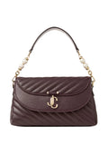 Jimmy Choo Curve Quilted Shoulder Bag — Same as shown — Size One Size — Front View