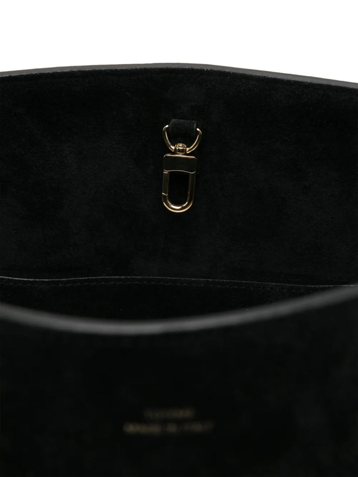 Toteme Suede Shoulder Bag — Same as shown — Size One Size — Top View