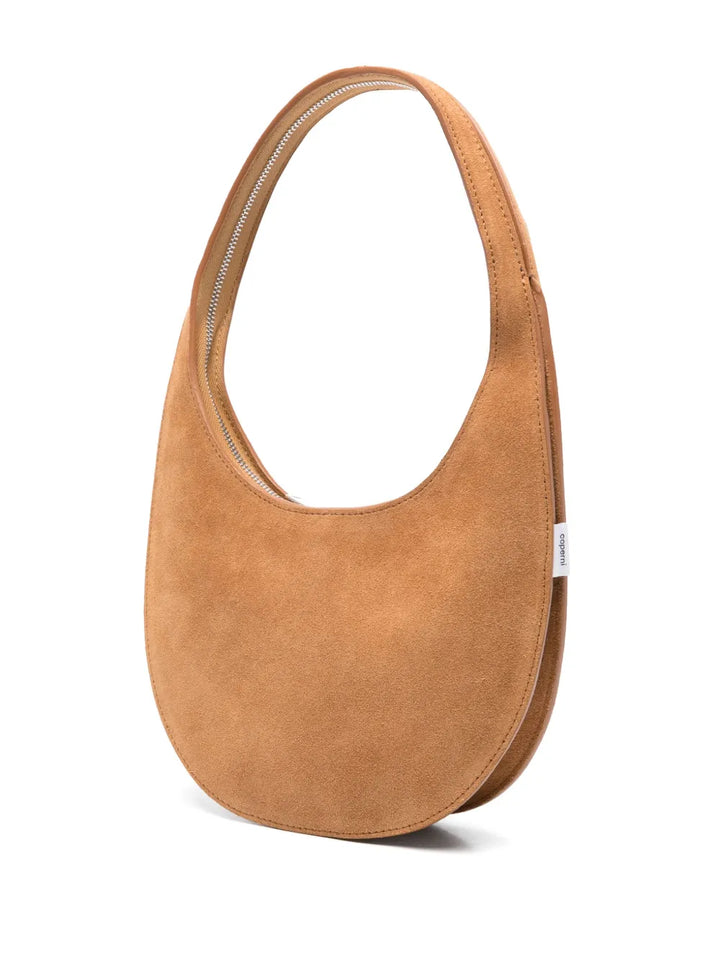 Coperni Small Suede Shoulder Bag — Same as shown — Size One Size — Back View