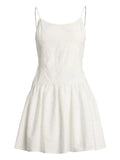 Polo Ralph Lauren Embroidered Dress — White/ Red — Size XXS — Front View