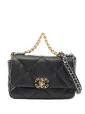 Chanel Pre Owned 2020 2021 Classic Flap 19 Shoulder Bag — Same as shown — Size One Size — Front View