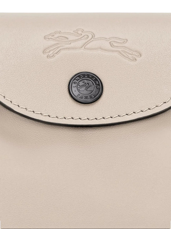 Longchamp Le Pilage Curved Leather Shoulder Bag — Same as shown — Size One Size — Detail View