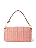 Fendi Medium Baguette Ff Logo Quilted Shoulder Bag — Same as shown — Size One Size — Back View