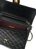 Chanel Pre Owned 2002 Classic Flap Shoulder Bag — Same as shown — Size One Size — Top View