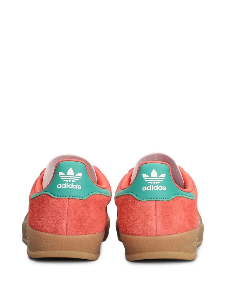 adidas Gazelle Indoor Sneakers — Amber Orange — Size US M 9 - US W 10.5 — Back View