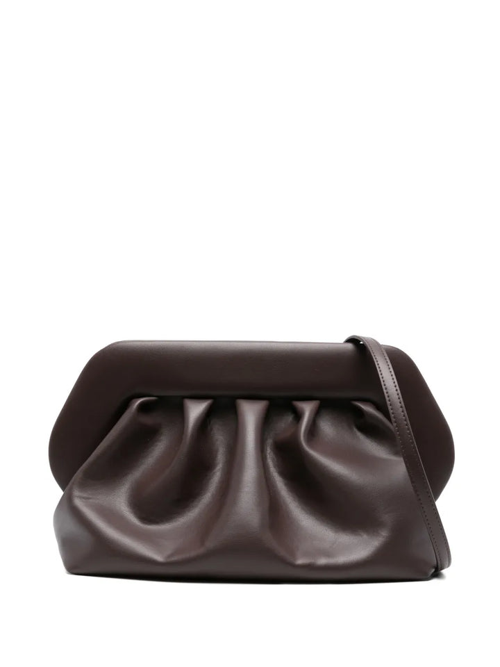 Themoire Bios Pleated Clutch Bag — Same as shown — Size One Size — Front View