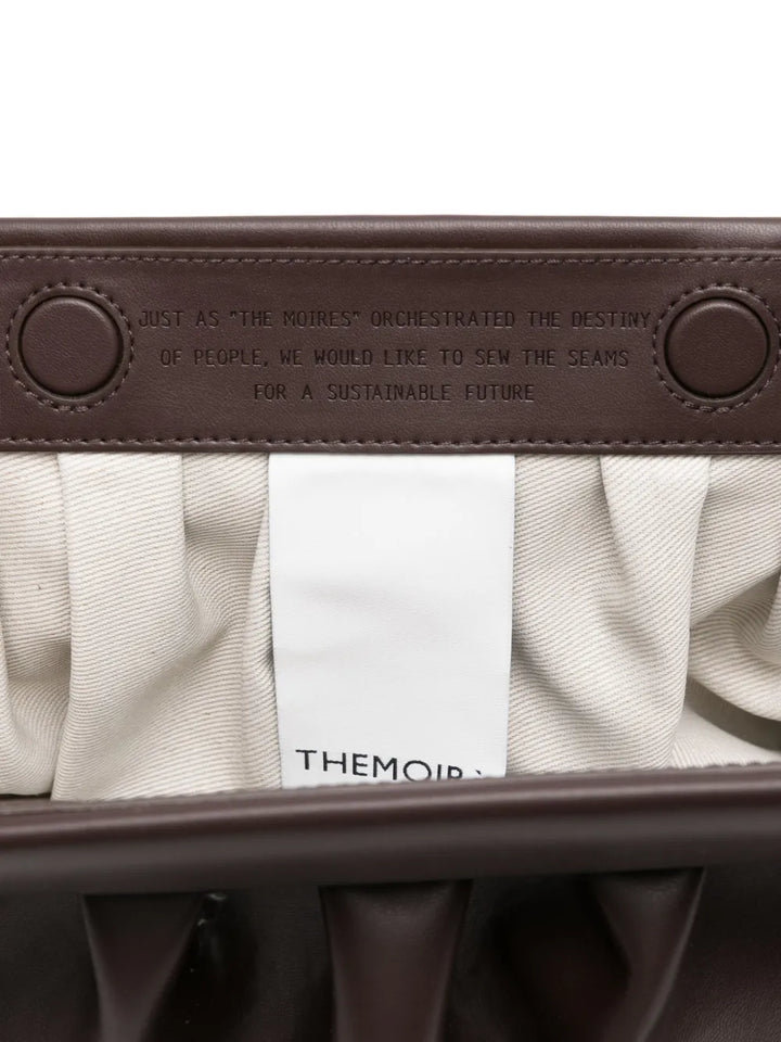 Themoire Bios Pleated Clutch Bag — Same as shown — Size One Size — Detail View