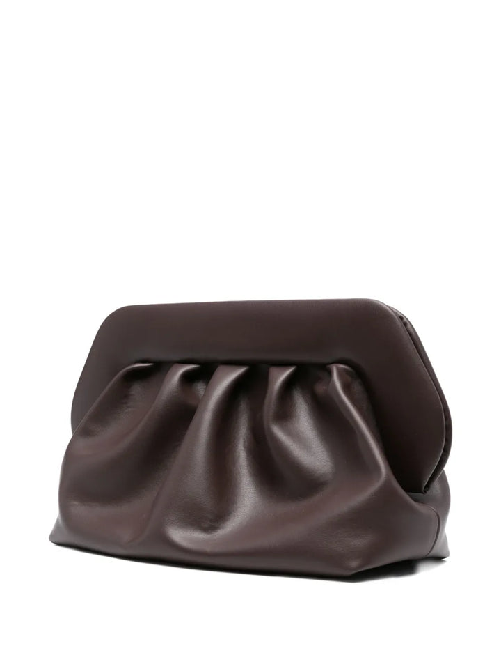Themoire Bios Pleated Clutch Bag — Same as shown — Size One Size — Back View