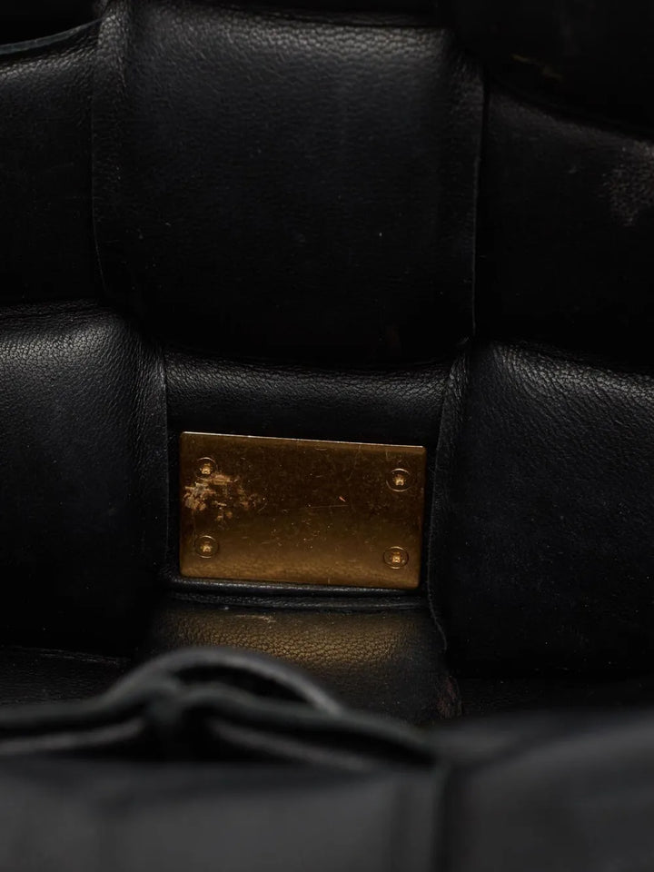 Bottega Veneta Pre Owned Quilted Leather Shoulder Bag — Same as shown — Size One Size — Detail View
