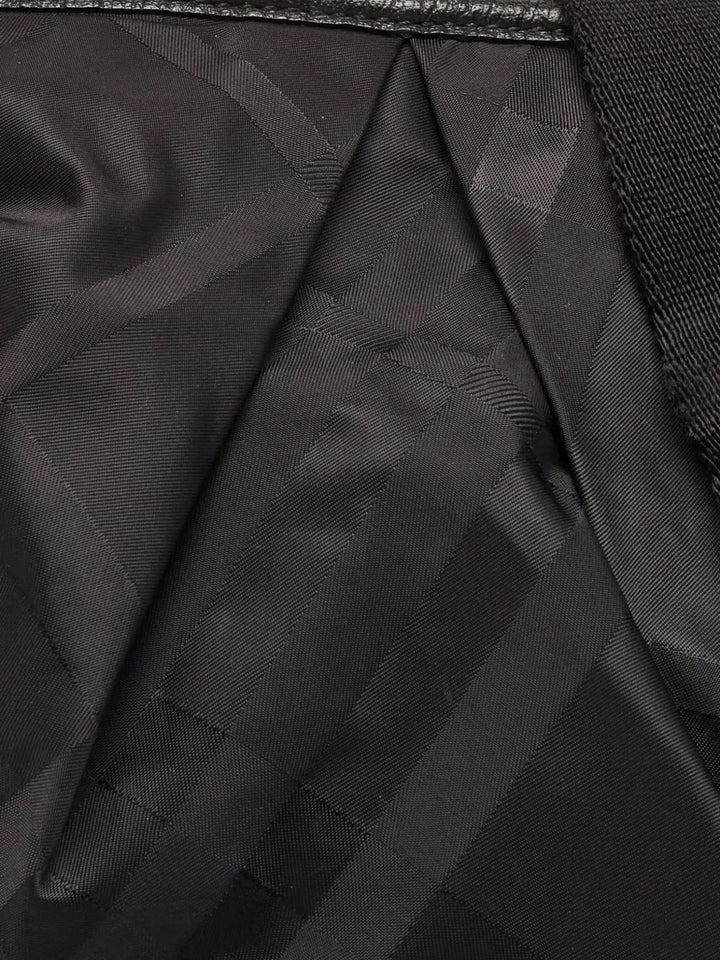 Burberry Pre Owned Leather Diaper Bag — Same as shown — Size One Size — Detail View