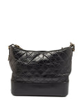 Chanel Pre Owned Gabrielle Quilted Leather Shoulder Bag — Same as shown — Size One Size — Side View