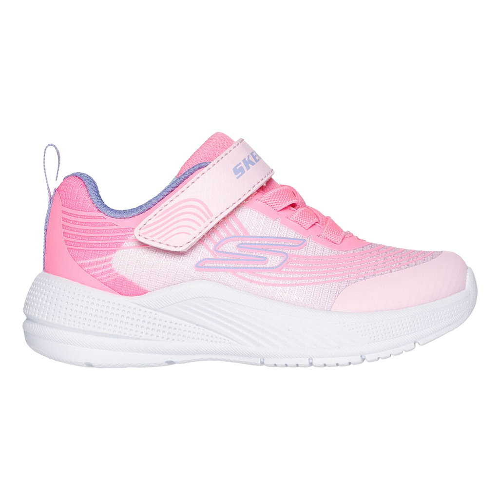 Skechers Microspec Advance — Light Pink - Lavender — Size B — Width 9 — Front View