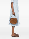 Polo Ralph Lauren Suede Shoulder Bag — Same as shown — Size One Size — Side View