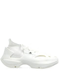 adidas By Stella Mccartney Sock-Style Mesh Sneakers — White — Size US M 10 - US W 11.5 — Front View