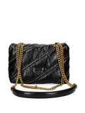 Pinko Studded Leather Shoulder Bag — Same as shown — Size One Size — Side View