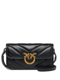 Pinko Love Bird Buckle Shoulder Bag — Same as shown — Size One Size — Front View