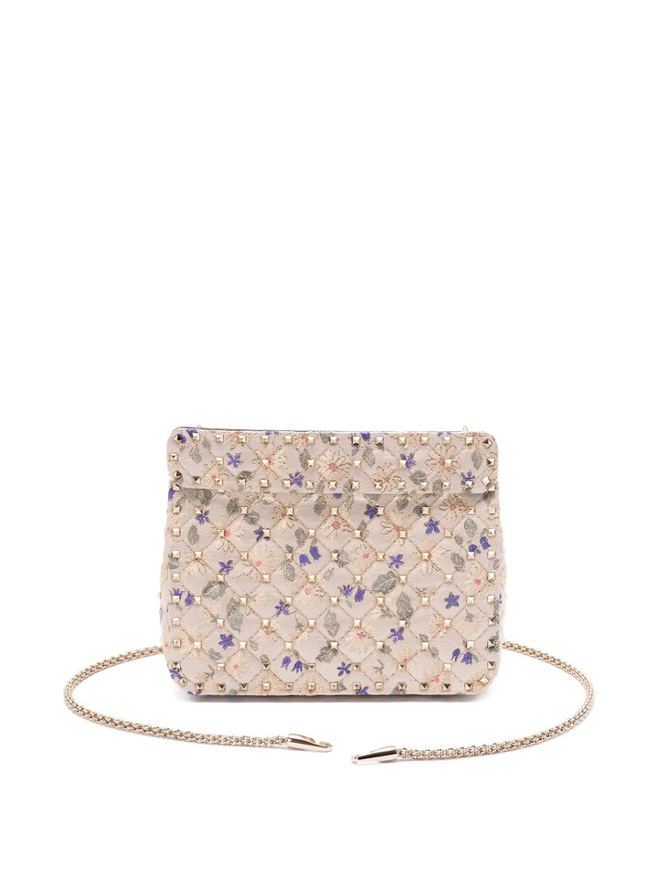 Valentino Garavani Rockstud Spike Shoulder Bag — Same as shown — Size One Size — Side View