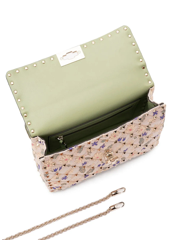 Valentino Garavani Rockstud Spike Shoulder Bag — Same as shown — Size One Size — Top View