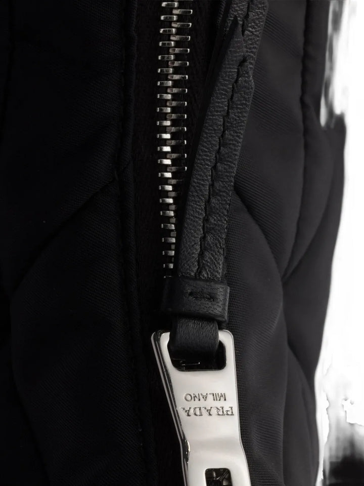 Prada Re Nylon Padded Quolted Shoulder Bag — Same as shown — Size One Size — Detail View