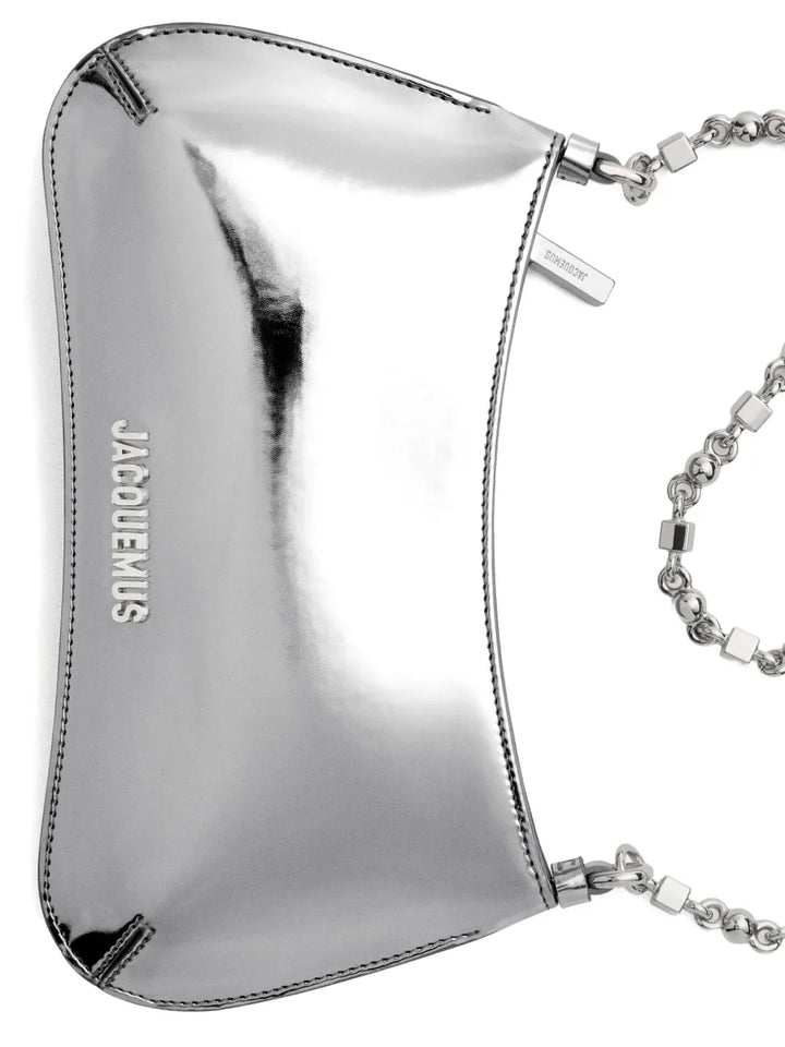 Jacquemus Le Petit Bisou Chaine Shoulder Bag — Same as shown — Size One Size — Top View
