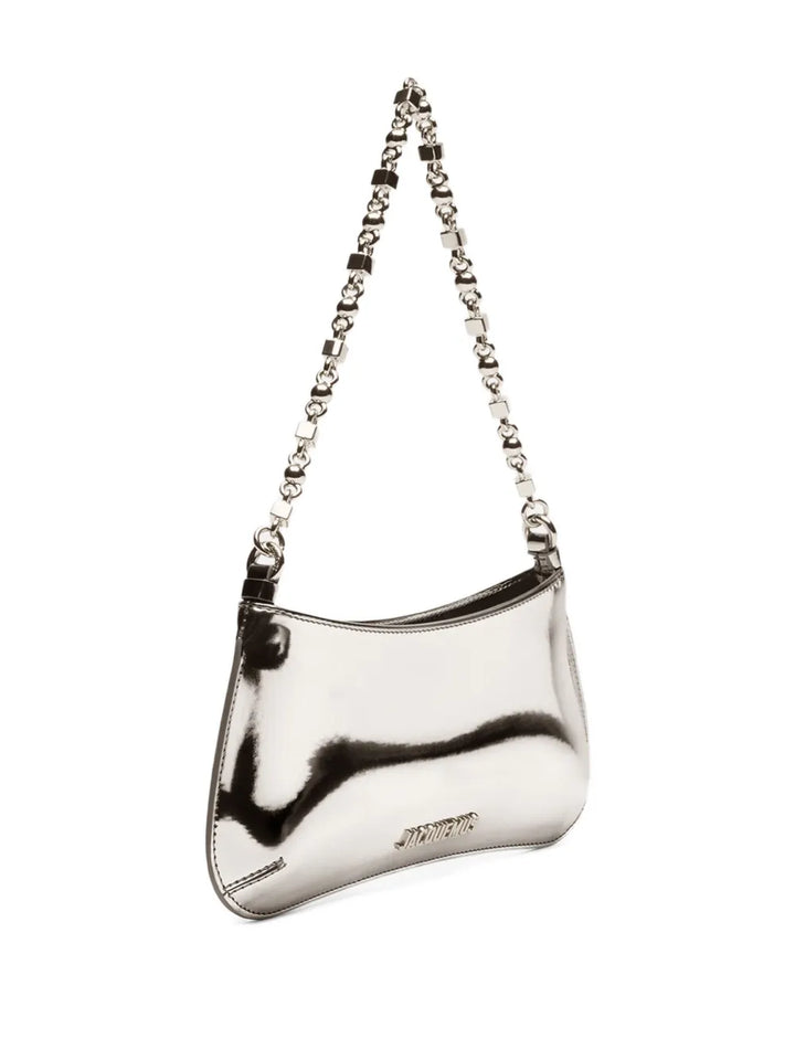 Jacquemus Le Petit Bisou Chaine Shoulder Bag — Same as shown — Size One Size — Back View