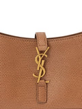 Saint Laurent Logo Plaque Leather Shoulder Bag — Same as shown — Size One Size — Side View
