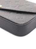 Louis Vuitton Pre Owned 2021 Monogram Empreinte Pochette Felicie Wallet — Same as shown — Size One Size — Back View