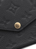 Louis Vuitton Pre Owned 2021 Monogram Empreinte Pochette Felicie Wallet — Same as shown — Size One Size — Detail View