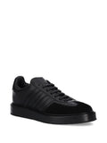adidas Gazelle Three-Stripes Platform Sneakers — Black — Size US M 8.5 - US W 10 — Detail View