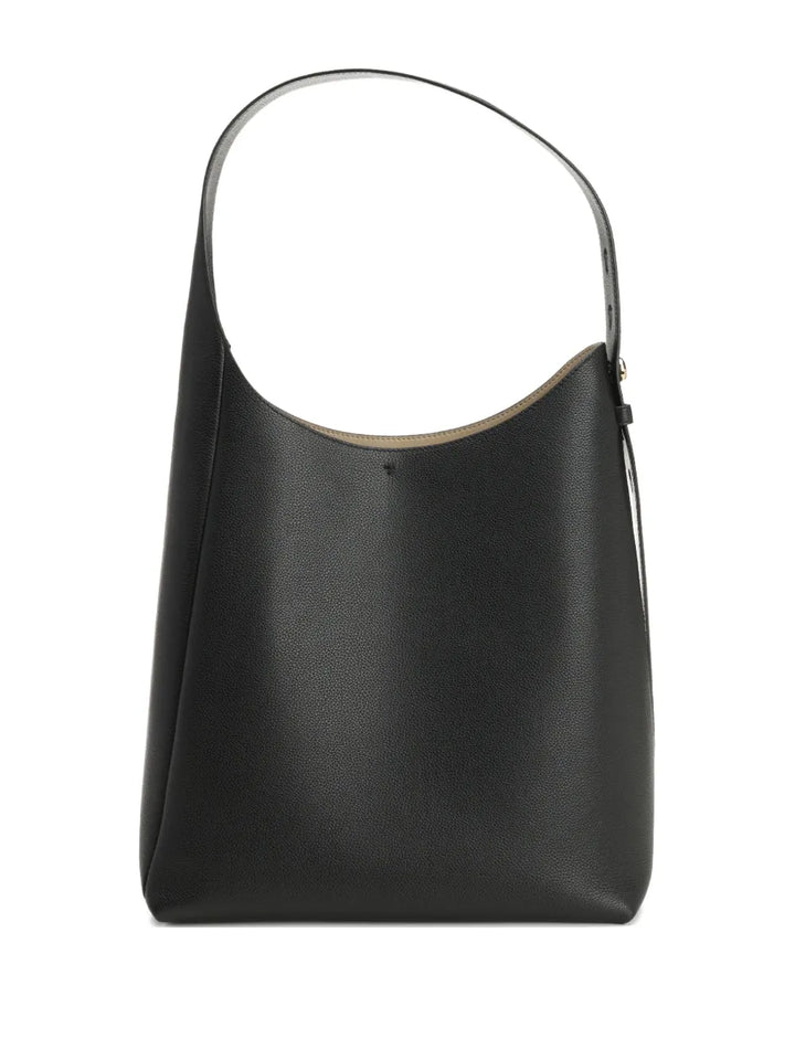 Tory Burch Romy Leather Shoulder Bag — Same as shown — Size One Size — Front View