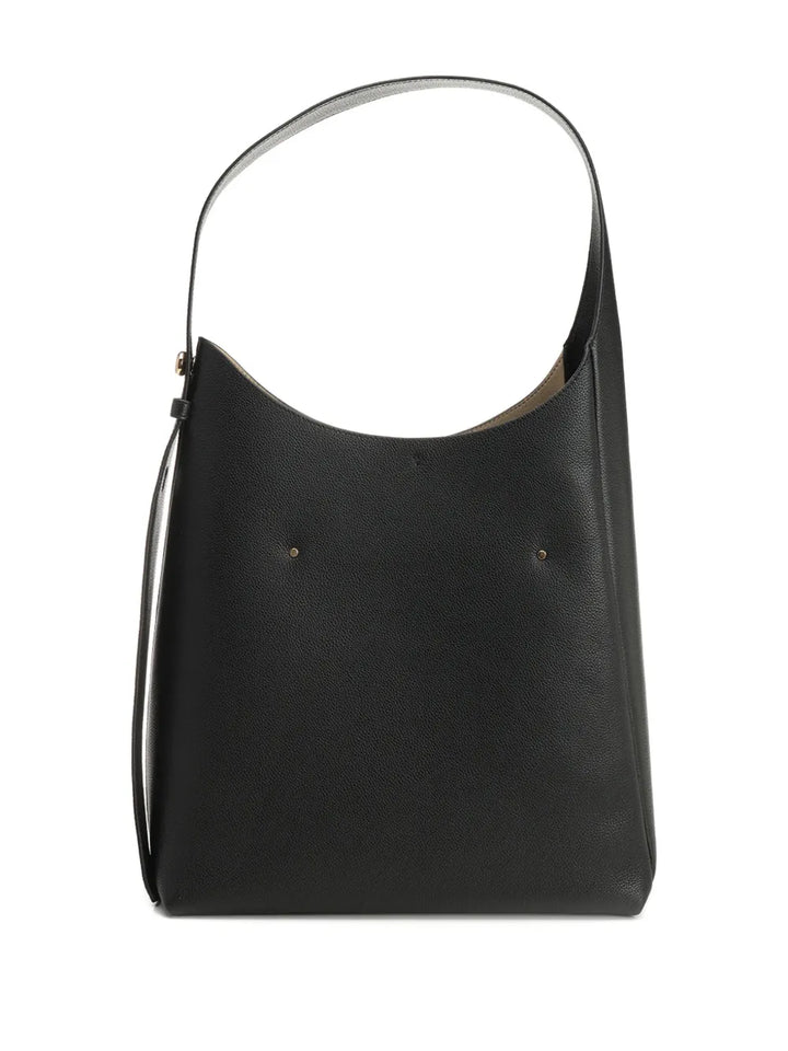 Tory Burch Romy Leather Shoulder Bag — Same as shown — Size One Size — Side View