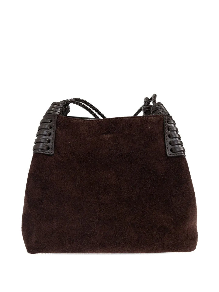 Etro Suede Shoulder Bag — Same as shown — Size One Size — Top View