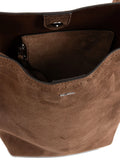 Max Mara Archeti Suede Shoulder Bag — Same as shown — Size One Size — Detail View