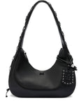 Ganni Hobo Medium Laces Shoulder Bag — Same as shown — Size One Size — Front View
