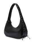 Ganni Hobo Medium Laces Shoulder Bag — Same as shown — Size One Size — Side View