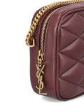Saint Laurent Quilted Leather Shoulder Bag — Same as shown — Size One Size — Top View