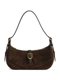 Zadigvoltaire Moonrise Suede Shoulder Bag — Same as shown — Size One Size — Front View