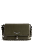 Zadigvoltaire Rocky Wings Chain Strap Shoulder Bag — Same as shown — Size One Size — Front View