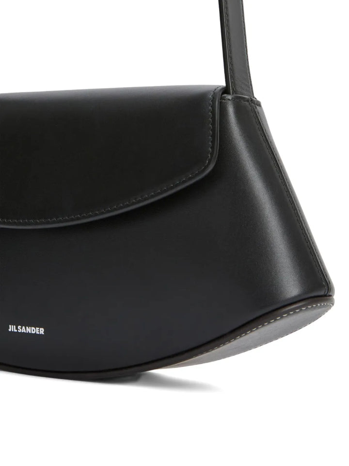 Jil Sander Small Eldorado Leather Shoulder Bag — Same as shown — Size One Size — Back View