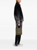 Marni Logo Printed Leather Tote Bag — Same as shown — Size One Size — Side View