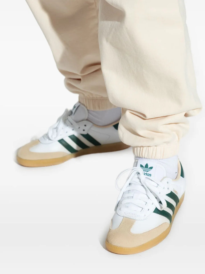 adidas Samba Sneakers — White — Size US M 4.5 - US W 6 — Lifestyle View