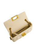 Valentino Garavani Quiltie 67 Leather Shoulder Bag — Same as shown — Size One Size — Top View