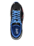 A Bathing Ape?Star Shark-Tooth Sneakers — Black — Size US M 3.5 - US W 5 — Back View
