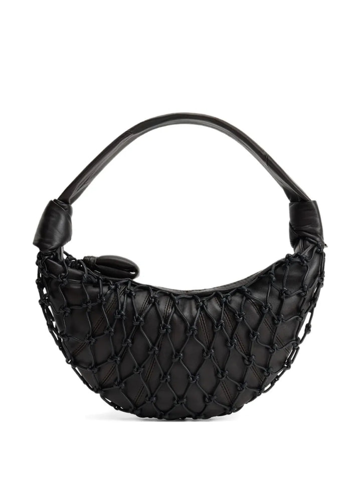 Lemaire Fortune Croissant Knotted Details Shoulder Bag — Same as shown — Size One Size — Front View