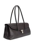 Lemaire Gear Leather Shoulder Bag — Same as shown — Size One Size — Top View