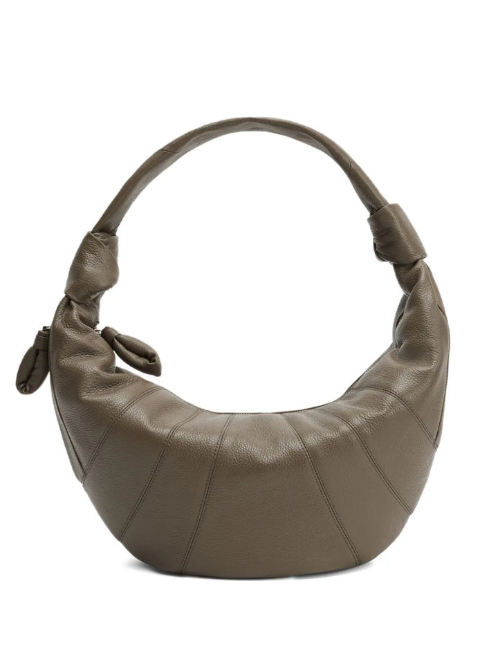 Lemaire Fortune Croissant Knotted Panelled Shoulder Bag — Same as shown — Size One Size — Front View